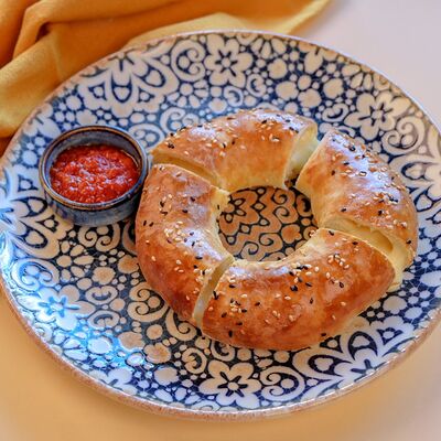 Пряная лепешка с сыром в Баклажан в ТЦ 