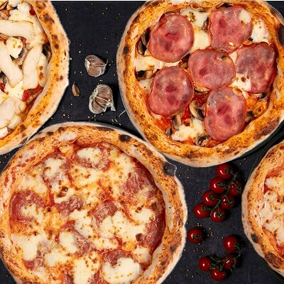 Комбо 4 пиццы №2 ветчина в Наша пицца по цене 12990 ₸