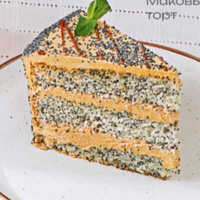 Маковый торт в Паста Фэмили по цене 380 ₽