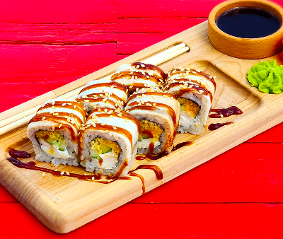 Дракон ролл в Pho Hoi An по цене 645 ₽