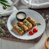 Блинчики с мясом в Libre Bar