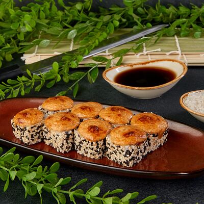 Запеченный сяке в Afishasushi по цене 480 ₽