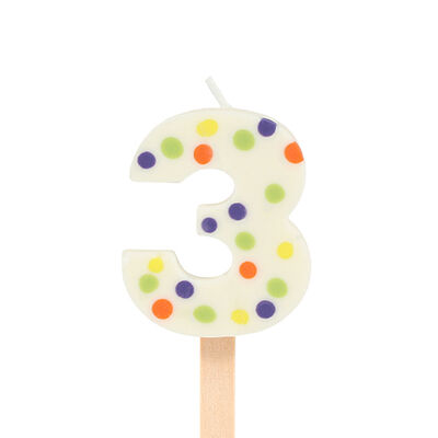 Цифра 3 изделие кондитерское из глазури в Кулинария Патрик & Мари по цене 221 ₽