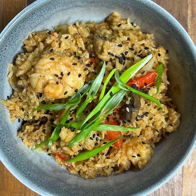 Рис с креветками в Вок&Вафля по цене 720 ₽