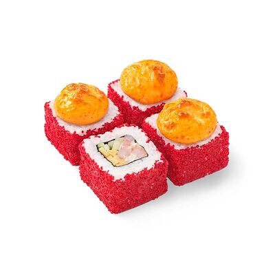 Ролл Горячая Калифорния с креветкой в Сушивёсла по цене 297