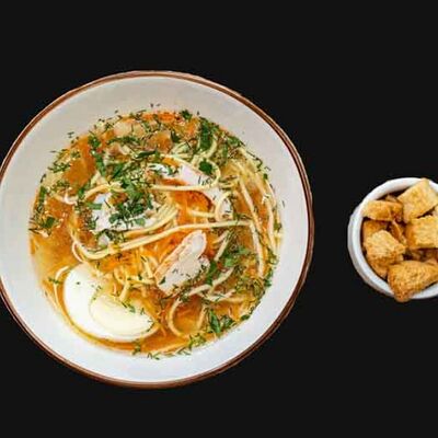 Куриный суп-лапша в Гранд пицца по цене 348 ₽