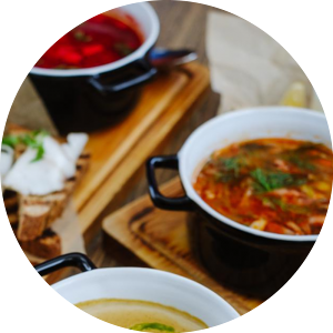 Солянка мясная со сметаной в Butch&Dutch по цене 480 ₽