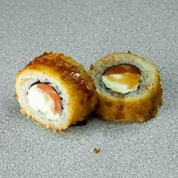 Хот с лососем в КИДЗИ FISH