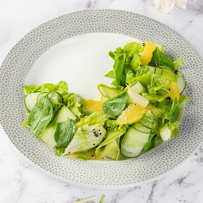 Зеленый салат в Круассан-кафе по цене 500 ₽