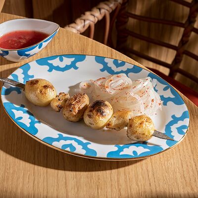 Молодой картофель с курдюком в Lali по цене 420 ₽