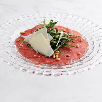 Карпаччо из говядины с муссом из пармезана в Letto по цене 1300 ₽