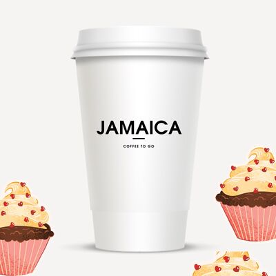 Раф Клюквенный кексв Jamaica Coffee to go по цене 359 ₽