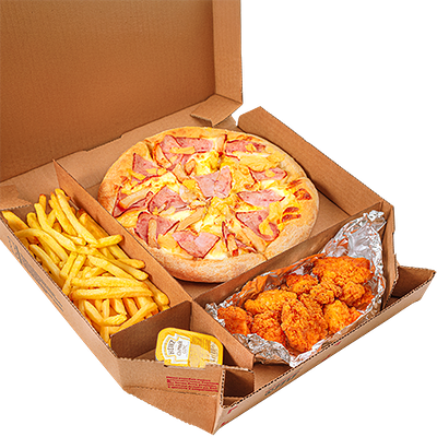 Бенто-сет Гавайский в Доминос пицца по цене 34 р.