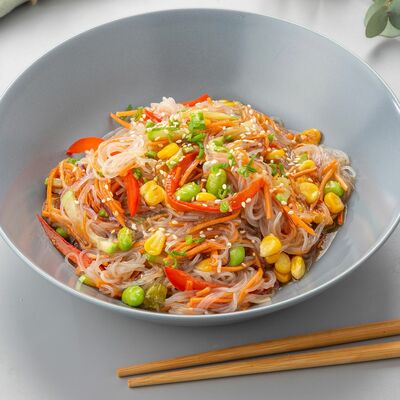 Вок Лапша хрустальная с овощами в Сушишоп по цене 164