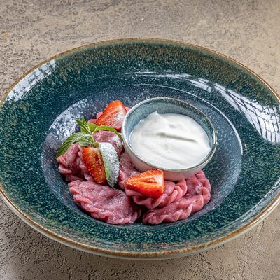 Вареники с вишней в Тестория по цене 350 ₽