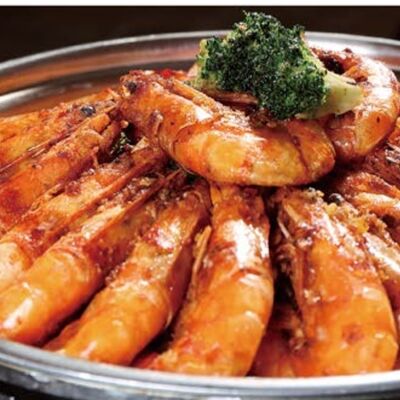 Жареные креветки по-сычуаньски в ГУаНЬ ЯНЬ по цене 2270 ₽