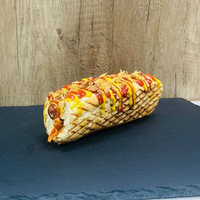 Датский хот-дог в Мясорубка бистро по цене 200 ₽