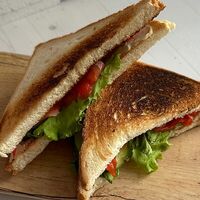 Сэндвич с семгой в Anna Happy