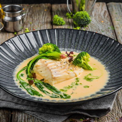 Судак с овощами в соусе биск в Пряности & Радости на Московском по цене 720 ₽