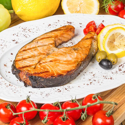 Стейк из семги в Мушмула по цене 599