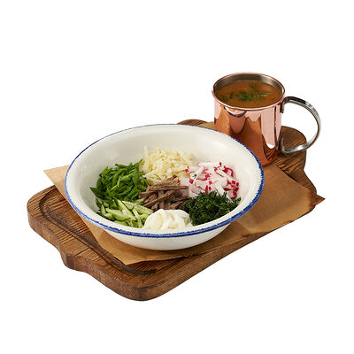 Окрошка на квасе в Ёрш по цене 320