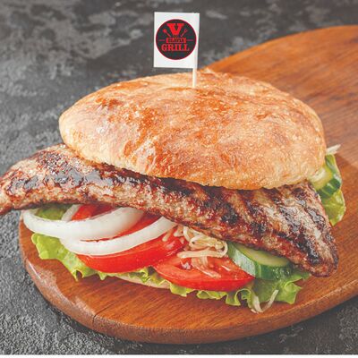 Бургер с фаршированной плескавицей в YGOSLAVIA GRILL по цене 590 ₽