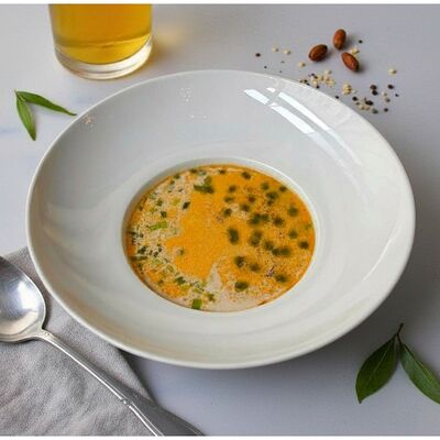 Финская сливочная уха из лосося в В Питере пить по цене 715 ₽