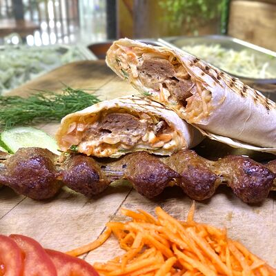 Дурум с курицей в Вкусный домик по цене 350 ₽