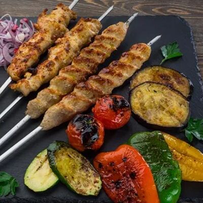 Люля-кебаб с овощами в УЗБЕЧКА N1 по цене 3786 ₸