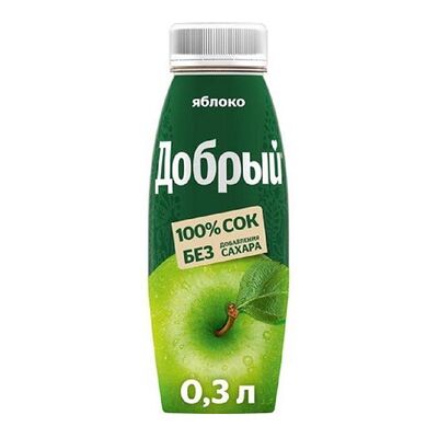 Сок Добрый Яблоко в Кафе Уют по цене 140 ₽