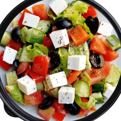 Греческий в Русская пицца по цене 350 ₽