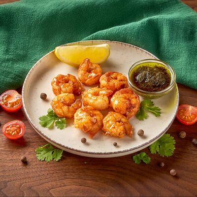 Тигровые креветки на мангале в Шампурико Kitchen по цене 884 ₽