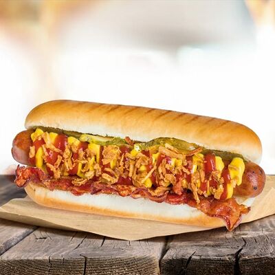 Бекон дог в Papa Grill по цене 309 ₽