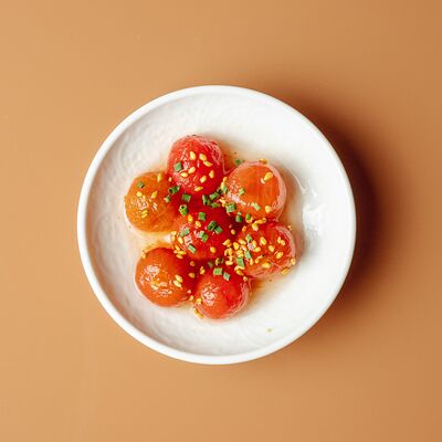 Томаты кимчи в Farro pasta & bar по цене 200 ₽