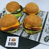 Комбо Мини-бургеров 4 вкуса Love в Black Bear MoBIL Burger & Shaw по цене 1740