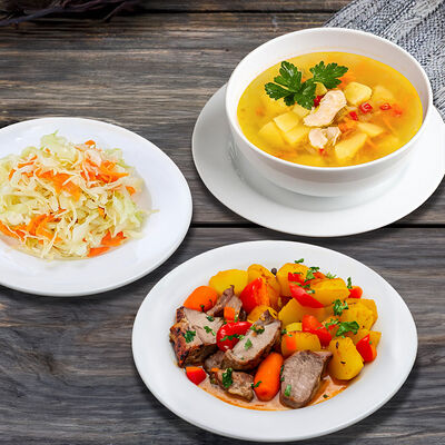 Бизнес-ланч №4 в Метелица по цене 550 ₽