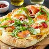 Римская пицца с форелью (форель х/к, страчателла, рккола, каперсы) в Fatucci Fine Food по цене 1200