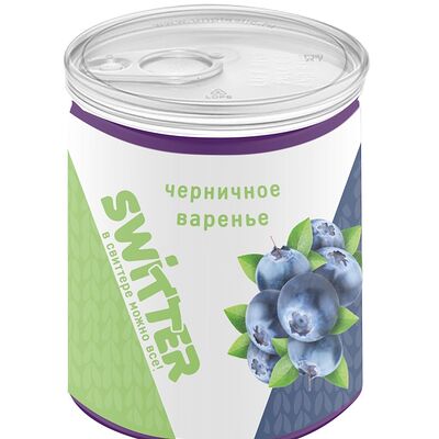 Черничное варенье без сахара в Ничего лишнего по цене 400 ₽