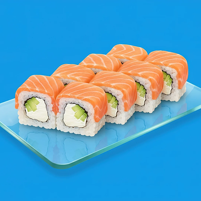 Ролл Филадельфия с авокадо в ILkato по цене 649 ₽