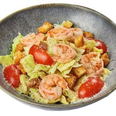 Цезарь с креветкамм в Kannam Chicken по цене 399 ₽
