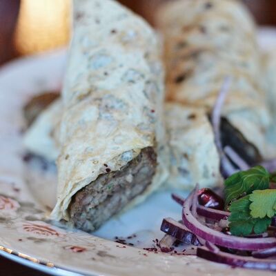 Люля-кебаб из свинины и говядины в Алубали - вкус Грузии по цене 790 ₽