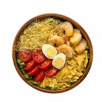 Боул Цезарь с креветкамив Pad Thai