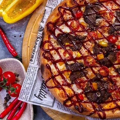 Пицца Барбекю с говядиной 650 г в Donna Maria PREMIUM по цене 1500 ₽