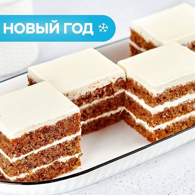 Торт праздничный Морковный на четверых в Bazar по цене 549 ₽