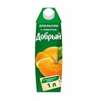 Сок Добрый апельсин в Рис Экспресс