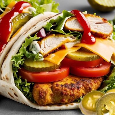 Мексиканская с курицей в ВКУСНАЯ ТОЧКА 24 ЧАСА по цене 430 ₽