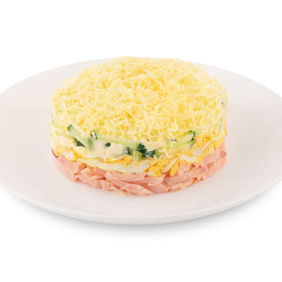 Салат-коктейль с ветчиной и сыром в Мир Вкуса по цене 235 ₽