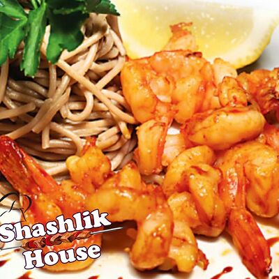 Креветки в остром соусе в Shashlik House по цене 496 ₽