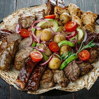 Ассорти шашлыков в Люблин по цене 4387 ₽