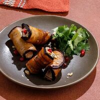 Рулетики из баклажанов в Асканели Georgian Bistro